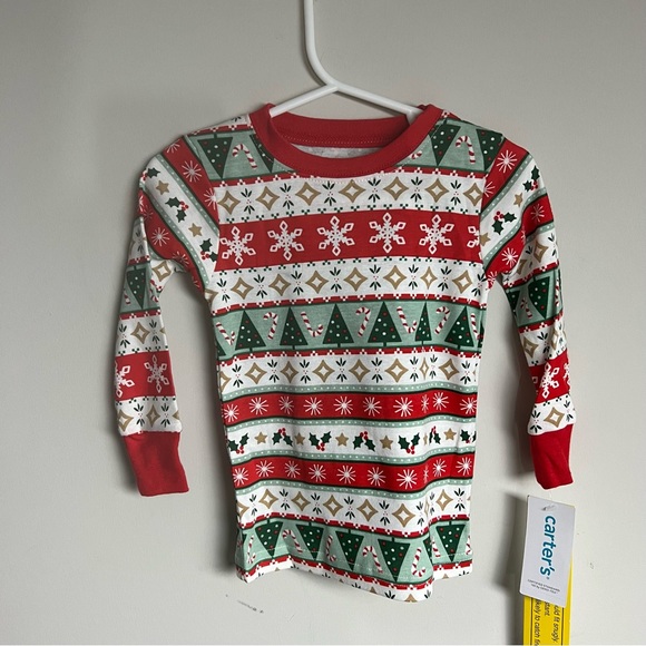 Carter’s Holiday Children Pajamas 2 Piece Set - Picture 2 of 5